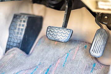 Brake and accelerator pedal of automatic transmission car