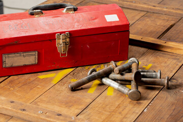 Red toolbox