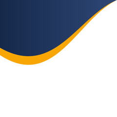 Blue and Yellow Business Corner 3