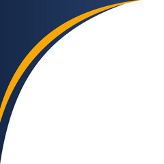 Blue and Yellow Business Corner 4