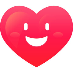 Heart Love Face emoji icon