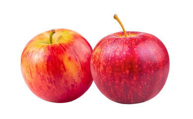 red apple isolated on transparent png