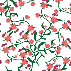 floral pattern design stylish and fashion modern pattern