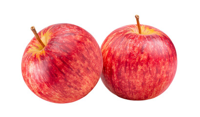 red apple isolated on transparent png