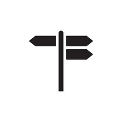 signpost travel icon , vacation icon