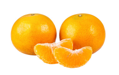tangerine isolated on transparent png