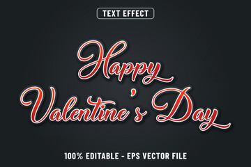  happy valentine's day 2023 text effect design 