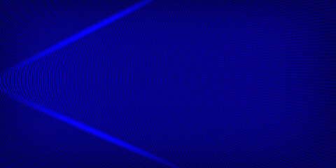 Fototapeta premium abstract blue texture geometric pattern of spots and lines flyer vector graphics