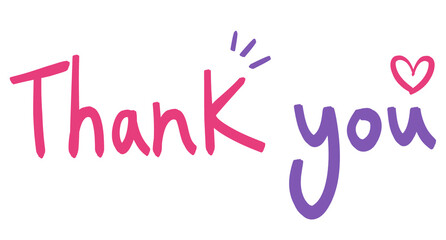 땡큐캘리그라피