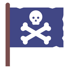 pirate flag icon