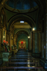 Fototapeta na wymiar Church of the Sanctuary (Iglesia de El Sagrario), Quito, Ecuador