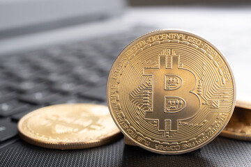 Bitcoin cryptocuurency virtual coin btc