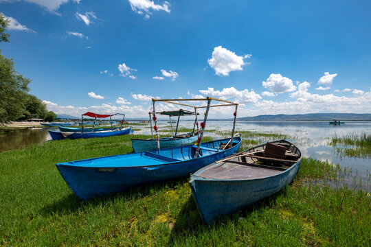 Civril Isikli Lake in Denizli Turkey .