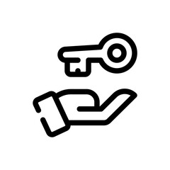 key line icon