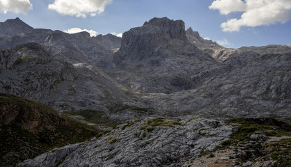 Fototapeta na wymiar Landscape in Picos de Europa, Cantabria, Spain