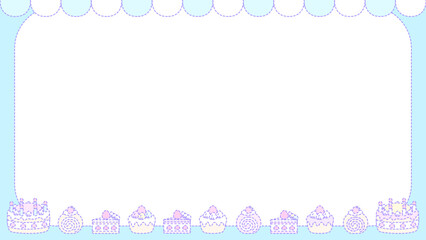 ★ケーキ屋さんフレーム★