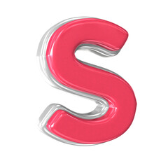 Latter And Number 3D RED