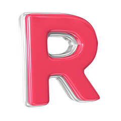 Latter And Number 3D RED