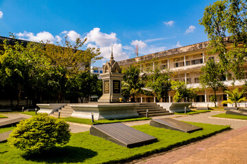 Beautiful capital city Phnom Penh in Cambodia. Asia Travel to the best temple and Destination....