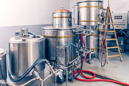 Craft beer production line
