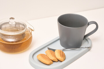 マドレーヌと紅茶