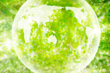 エコ_地球とグリーン