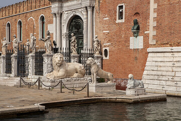 Piraeus Lion in Venice , Italy