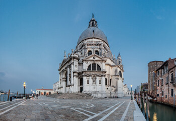 Fototapeta na wymiar Santa Maria della Salute in Venice, Italy