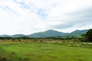 石垣島の山風景・沖縄県