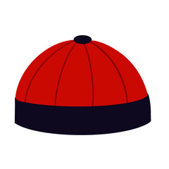 Chinese Hat Illustration.