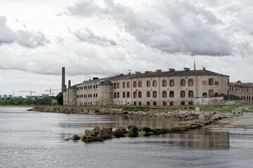 Abandoned Patarei prison building in Tallinn, Estonia - 558613124