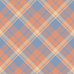 Tartan scotland seamless plaid pattern vector. Retro background fabric. Vintage check color square geometric texture for textile print, wrapping paper, gift card, wallpaper design.