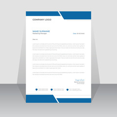 Corporate Business Letterhead Design Template