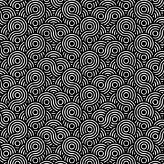 Seamless Round Pattern. It can be used for wallpaper, background, etc.