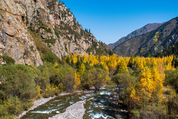 autumn in the mountains