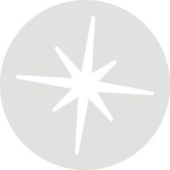 Fototapeta premium Abstract astrology shape design element