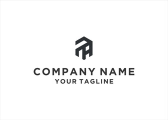 ph or hp logo illustration design vector