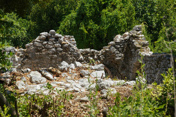 Olympus Ancient City in Kumluca, Antalya, Turkiye