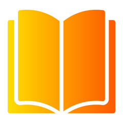 book gradient icon