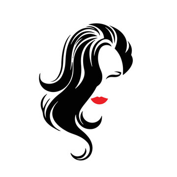 Creative Professional Trendy and Minimal Beauty, Hair Salon Logo Design, Beauty Salon Icon Logo in Editable Vector Format