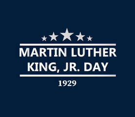 Martin Luther King Jr. Day Background Design.