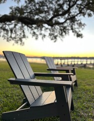 bench on the beach