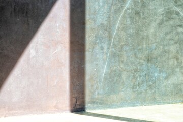 shadow sunlight abstract gray concrete cement wall background texture