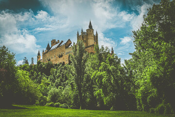 Obraz premium alcazar de segovia