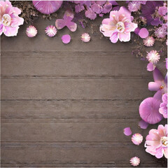 Romantischer Hintergrund