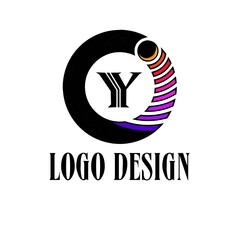 Simple, unique and funny alphabet logo design