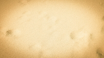 Fototapeta na wymiar Shoe print on the sand