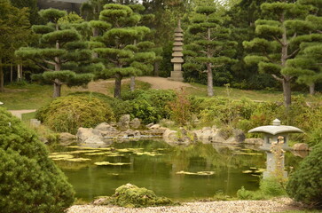 Fototapeta na wymiar Jardín Japonés