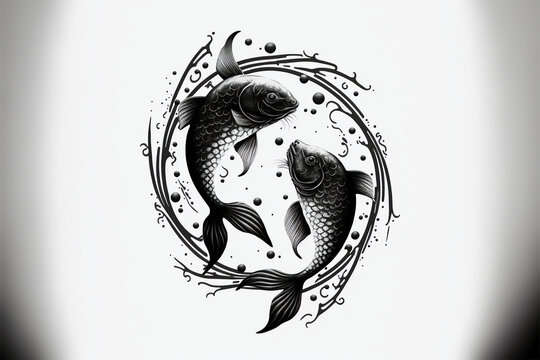 Are you fan of zodiac signs 10 Examples of Pisces tattoo