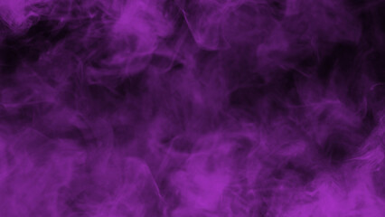 Green steam on a black background.